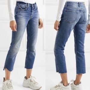 GRLFRND Blue Ankle & Cropped Jeans